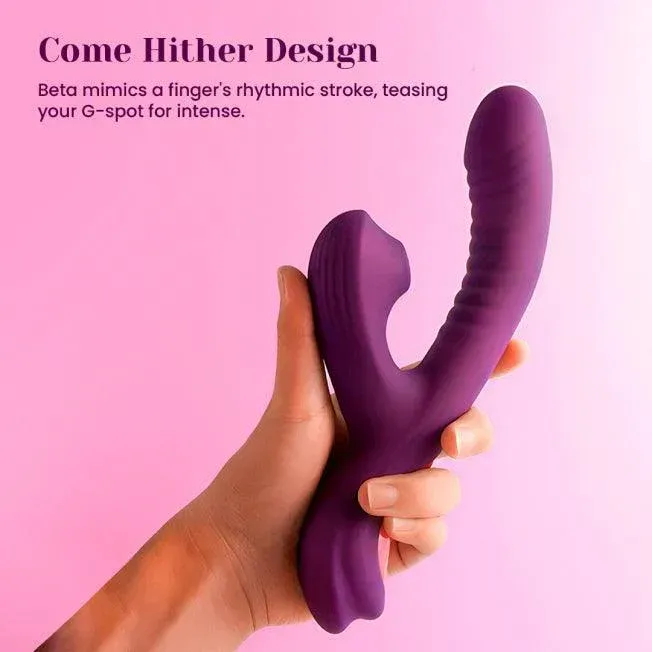 Beta Rabbit 3-in-1 Sucking, Swing Vibrator - Image 3