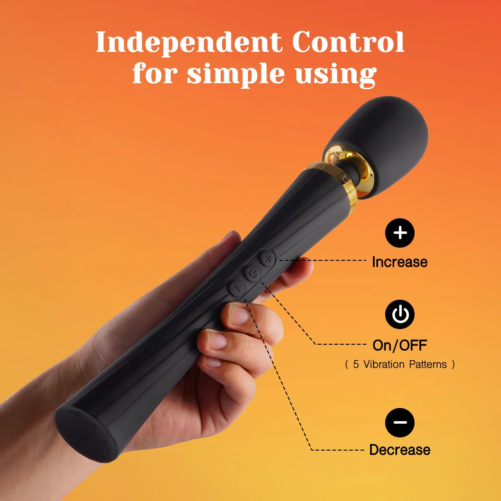 Magic Vibrating Wand Kit for Women - Image 4