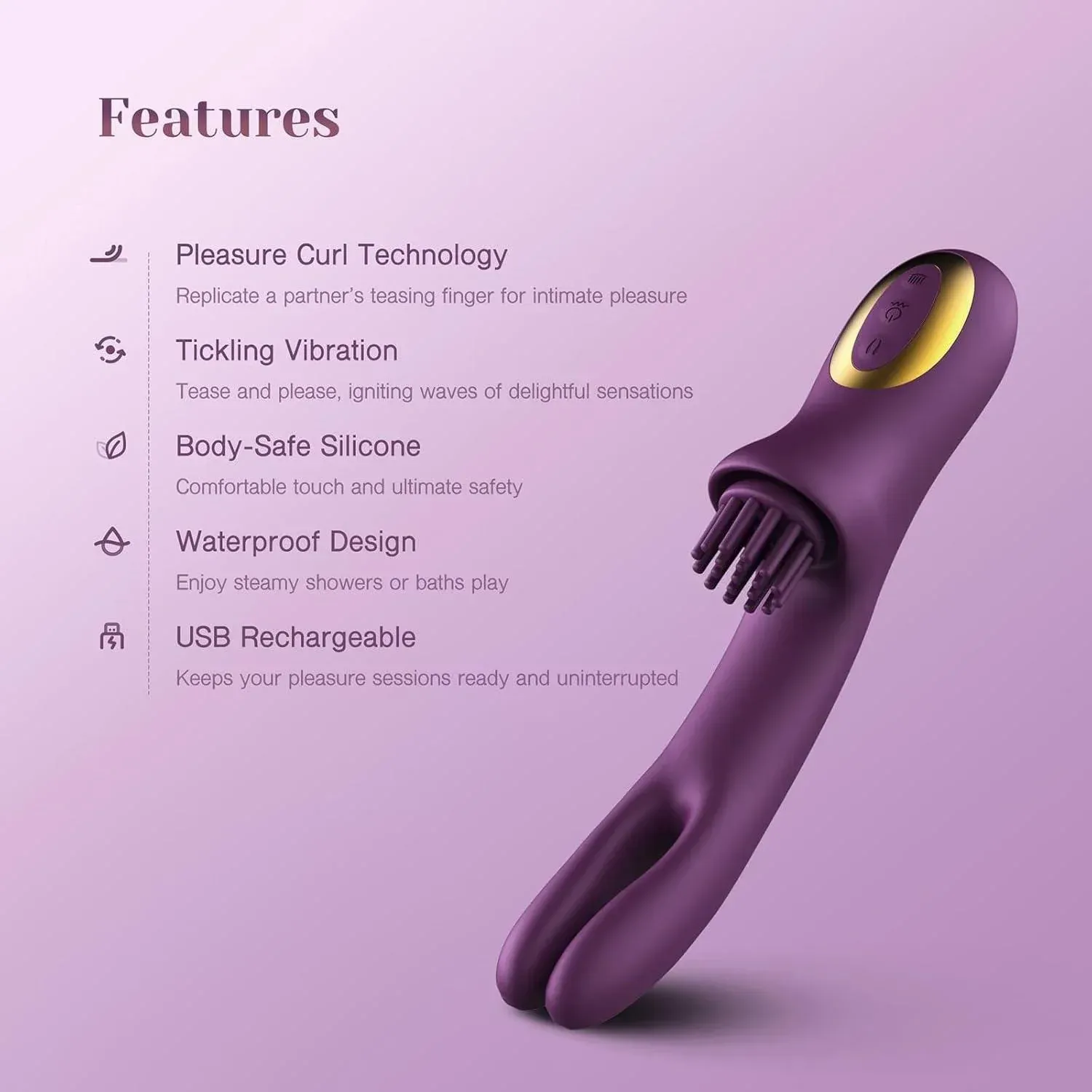 Elatia Clitoral Tickling Vibrator - Image 3