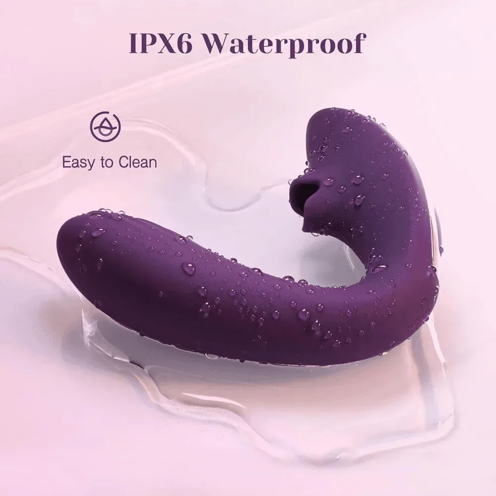 OG Lick Clitoral Licking Vibrator Purple (B2B) - Image 4