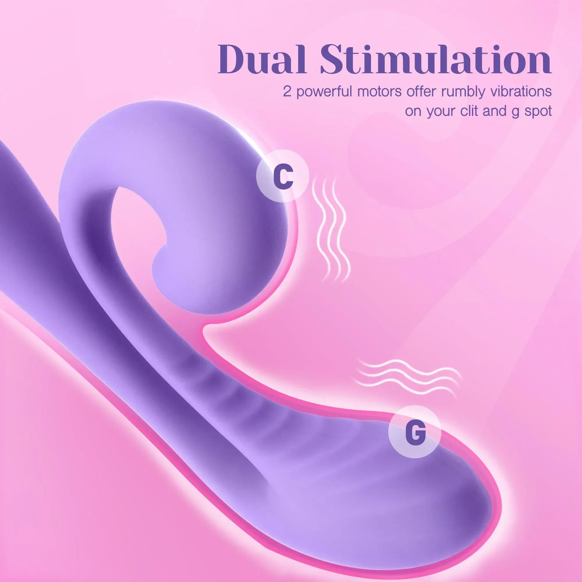 Junibell Clitoral Rabbit Vibrator - Image 3