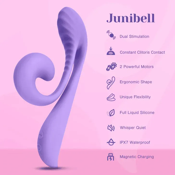 Junibell Clitoral Rabbit Vibrator - Image 4