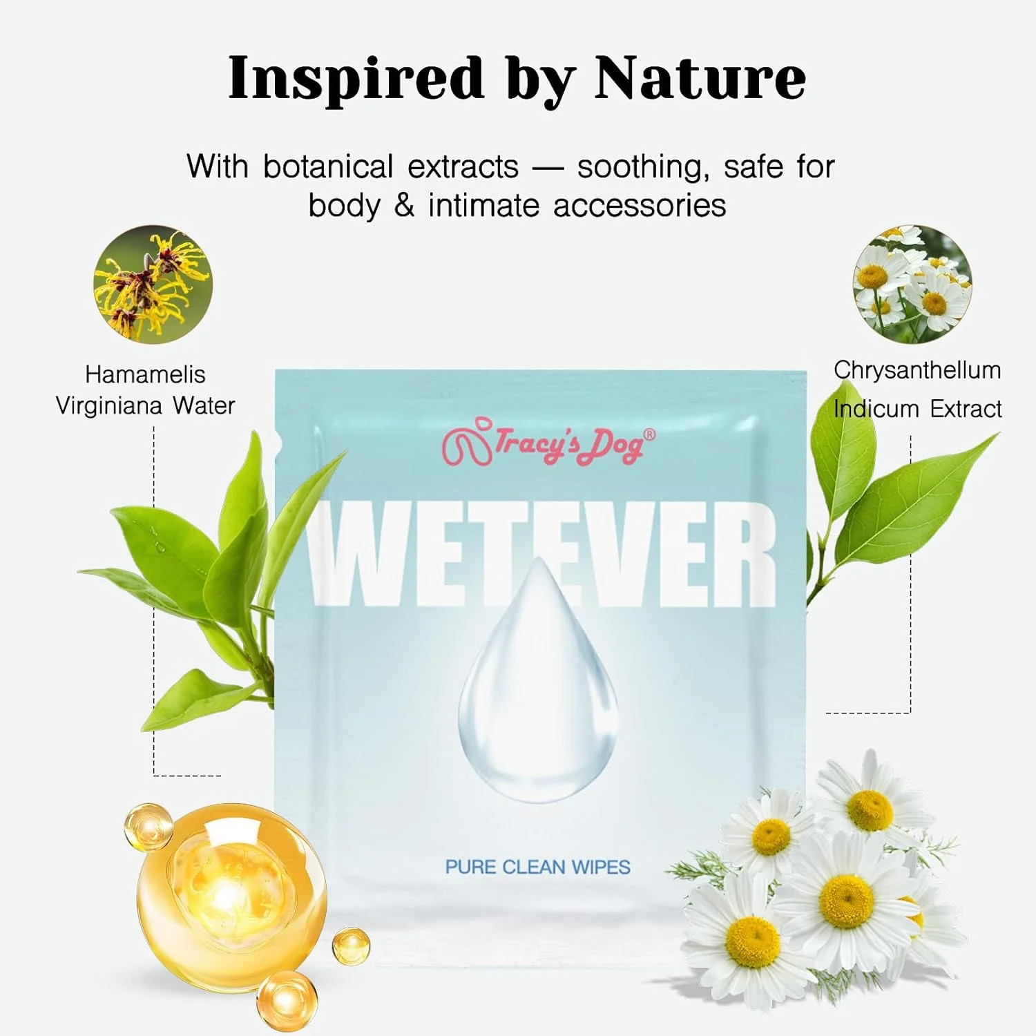 Tracy's Dog Pure Clean Wipes - Image 3